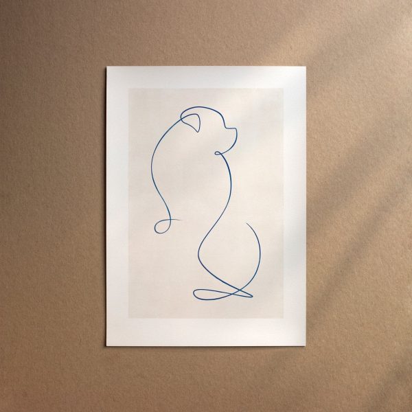 Tibetan Spaniel  [Line-Moon] Angebot – Bild 2