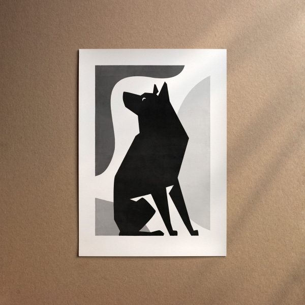 German Shepherd Dog - Shorthaired  [Form-Black] Mode