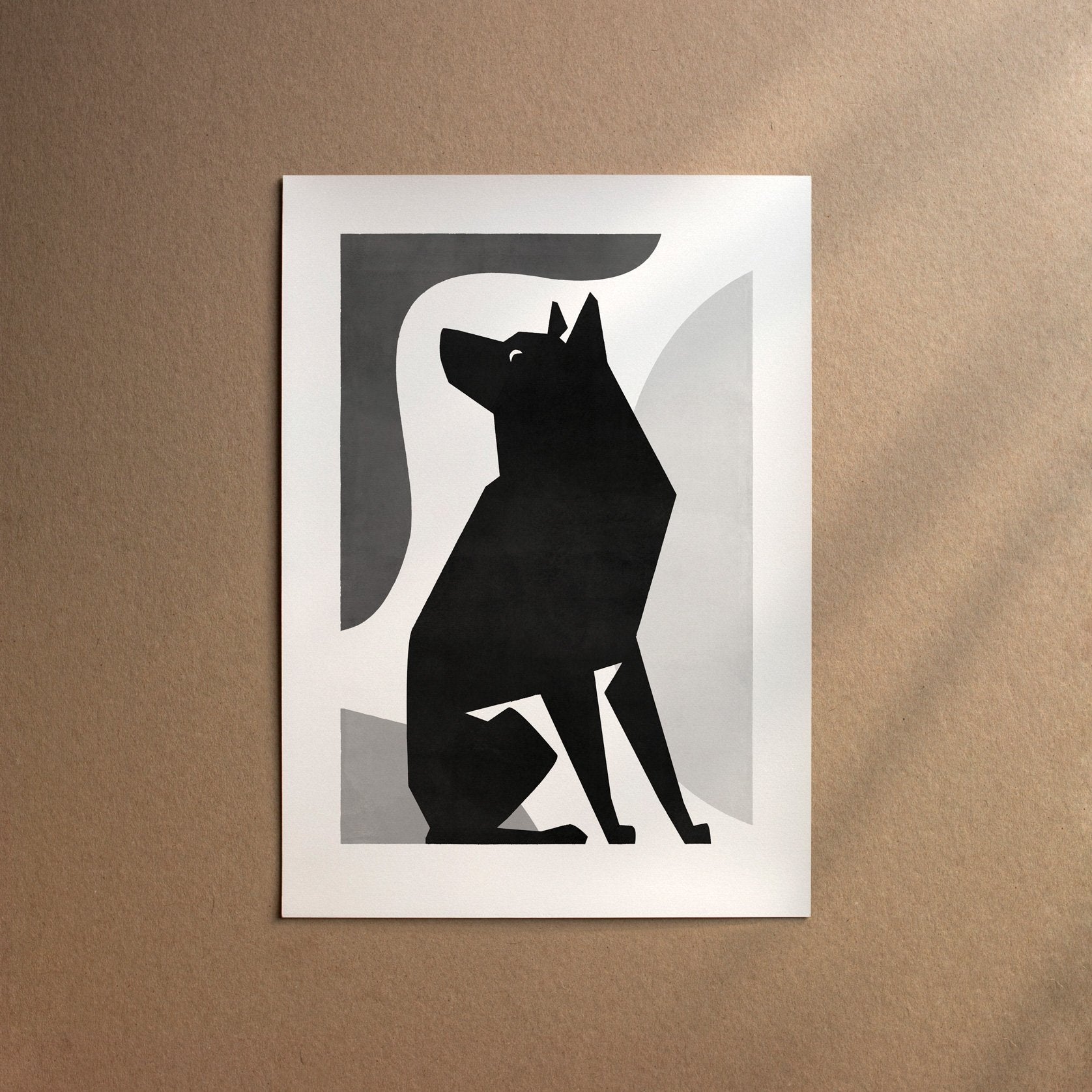 German Shepherd Dog – Shorthaired  [Form-Black] Mode