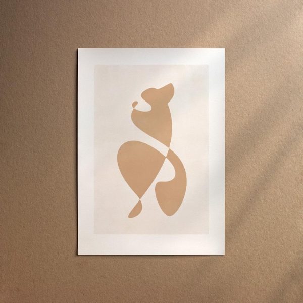 Golden Retriever  [Abstract-Cream] Online-Schn?ppchen – Bild 2