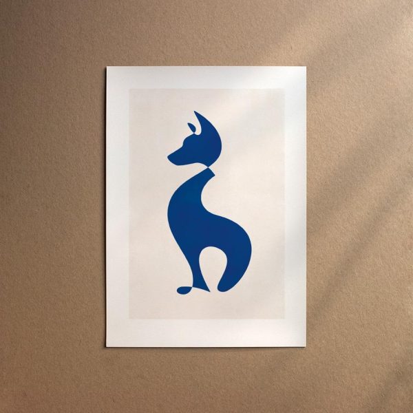 Basenji  [Abstract-Moon] Verkauf