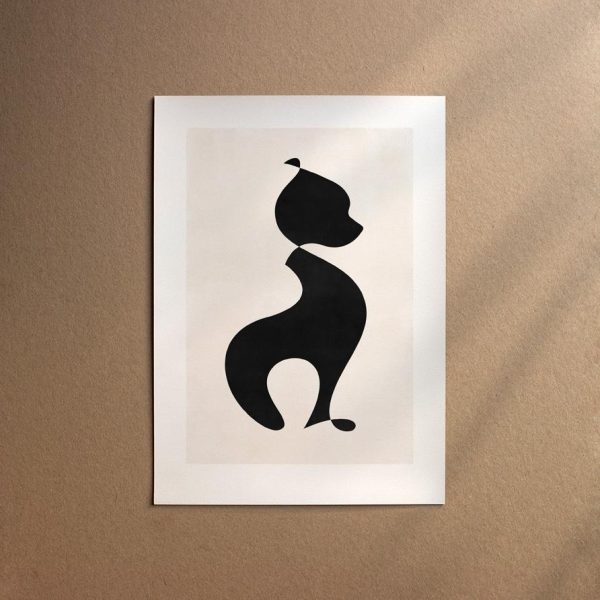 Staffordshire Bull Terrier  [Abstract-Black] Online-Schn?ppchen – Bild 2