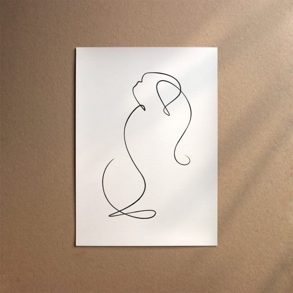 Pekingese  [Line-Black] Zu verkaufen