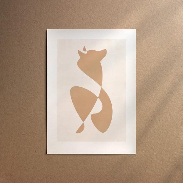 Border Collie  [Abstract-Cream] Angebot – Bild 2