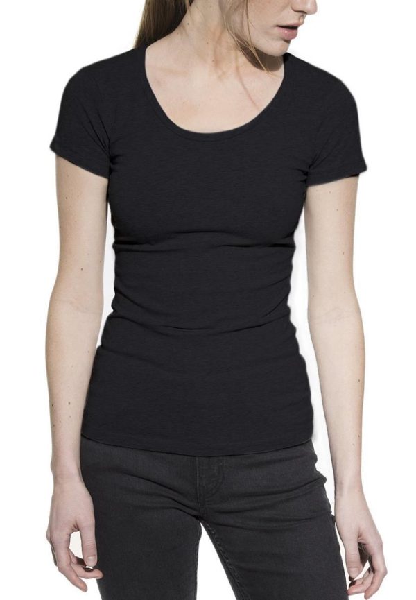 Women Crew Neck T-Shirt Online-Verkauf – Bild 4
