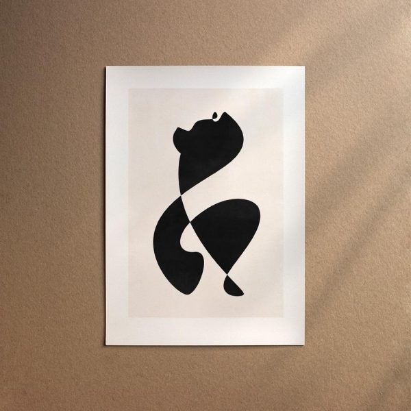 Chow Chow  [Abstract-Black] Rabatt