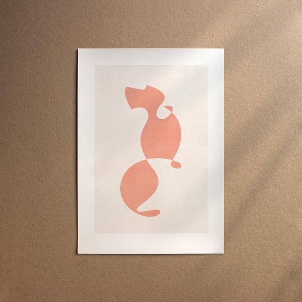 Dachshund - Wirehaired  [Abstract-Flora] Online-Schn?ppchen