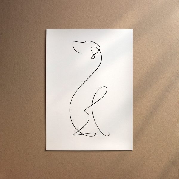 French Tricolour Hound  [Line-Black] Angebot