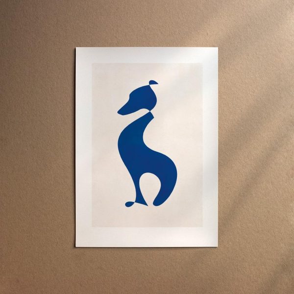 Italian Greyhound  [Abstract-Moon] Rabatt