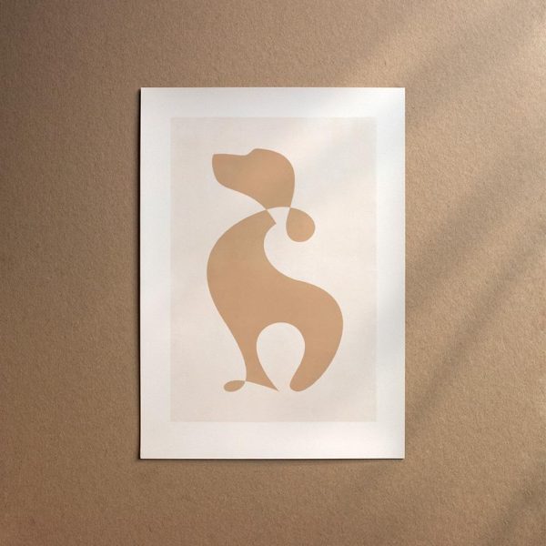 Field Spaniel  [Abstract-Cream] Zu verkaufen