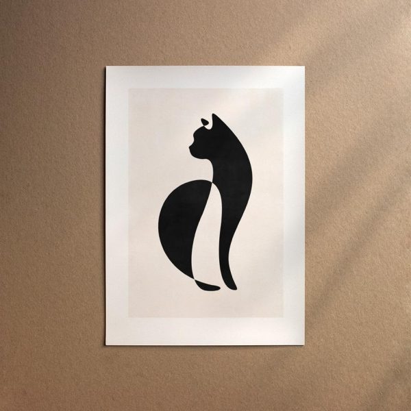 House Cat Shorthair  [Abstract-Black] Mode