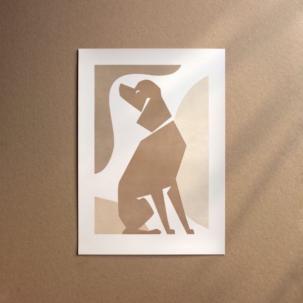 Poodle - Standard  [Form-Cream] Im Angebot