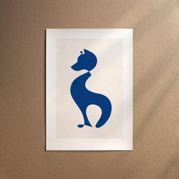 Shiba Inu  [Abstract-Moon] Rabatt
