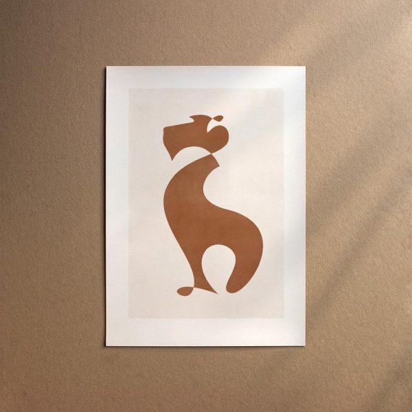 Wire Fox Terrier  [Abstract-Chocolate] Online-Schn?ppchen