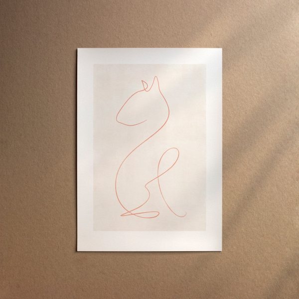 Bull Terrier - Miniature  [Line-Flora] Online-Verkauf