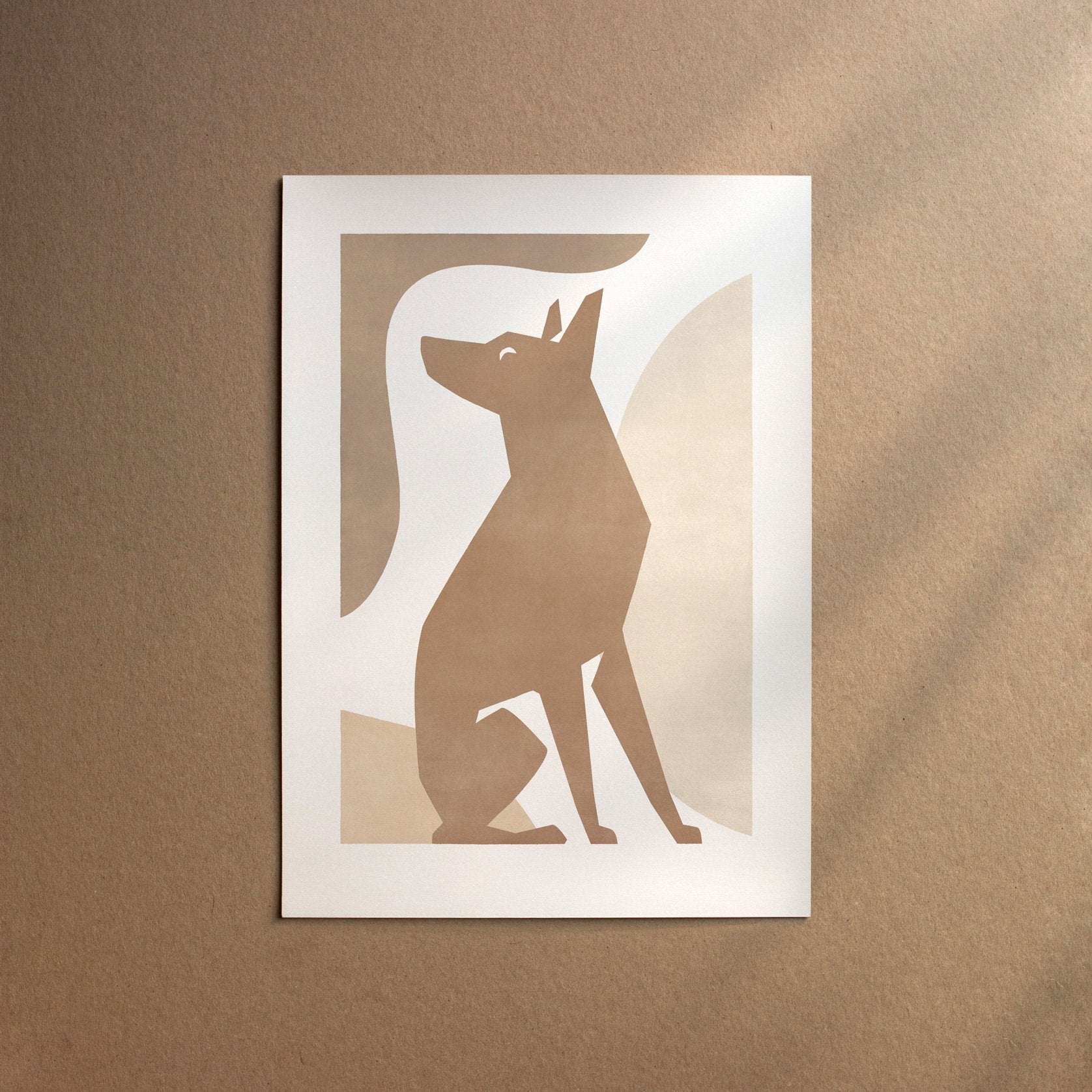 Manchester Terrier  [Form-Cream] Im Angebot