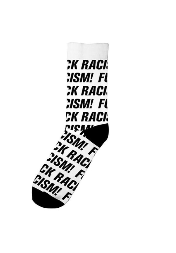 Socks Sigtuna Fuck Racism Pattern Angebot – Bild 3