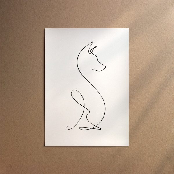 Rat Terrier  [Line-Black] Angebot – Bild 2