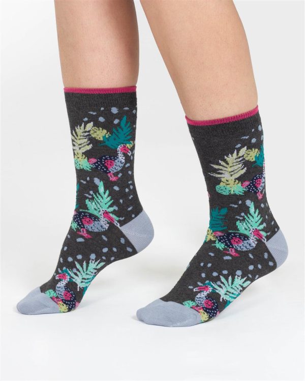 Tropical Animal Crew Socks Verkauf – Bild 3