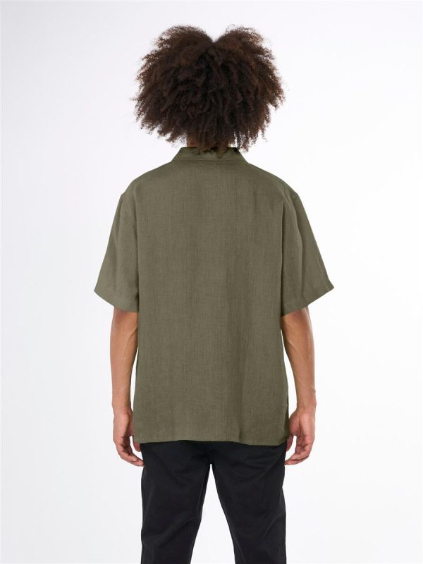Box Short Sleeve Linen Shirt Online-Verkauf – Bild 2