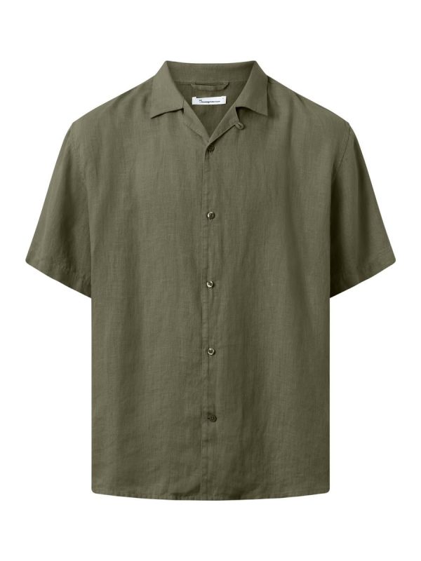 Box Short Sleeve Linen Shirt Online-Verkauf – Bild 4